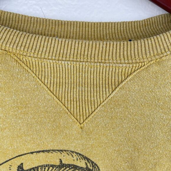 Oceanbeach Womens Sweatshirt Sz L San Francisco Mushrooms Graphic Hippie Grunge - Picture 11 of 12